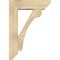 Ekena Millwork Legacy Slat Rough Sawn Bracket w/ Offset Brace, Douglas Fir, 8"W x 28"D x 40"H BKT0806X28X40LEC06RDF - alternate 2